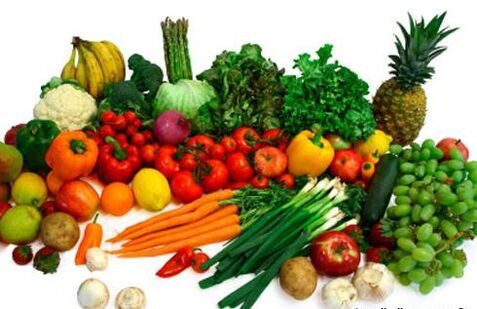 Gemüse und Obst