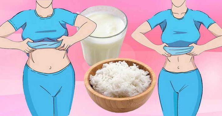 Abnehmen mit einer Kefir-Reis-Diät
